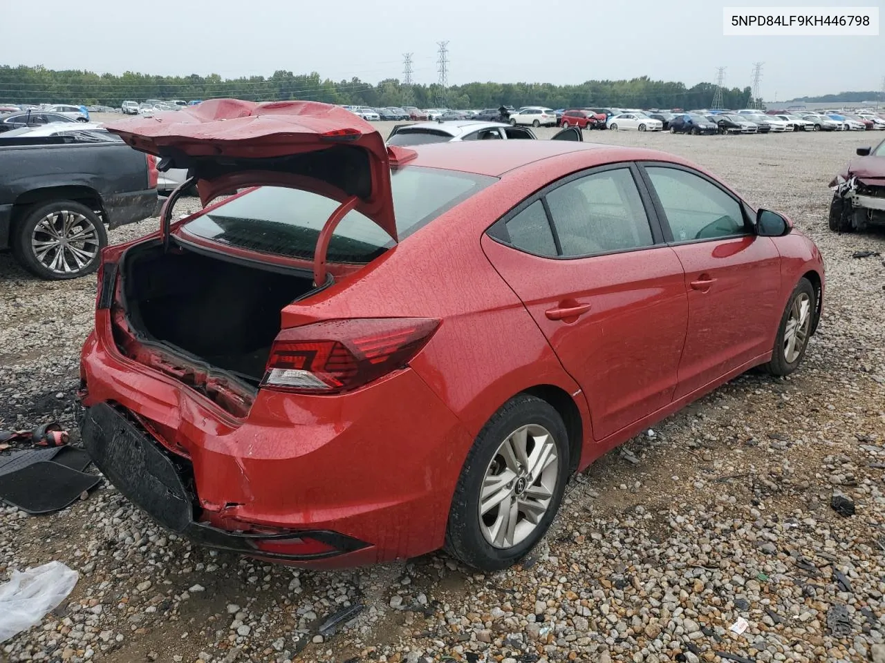 2019 Hyundai Elantra Sel VIN: 5NPD84LF9KH446798 Lot: 69957094