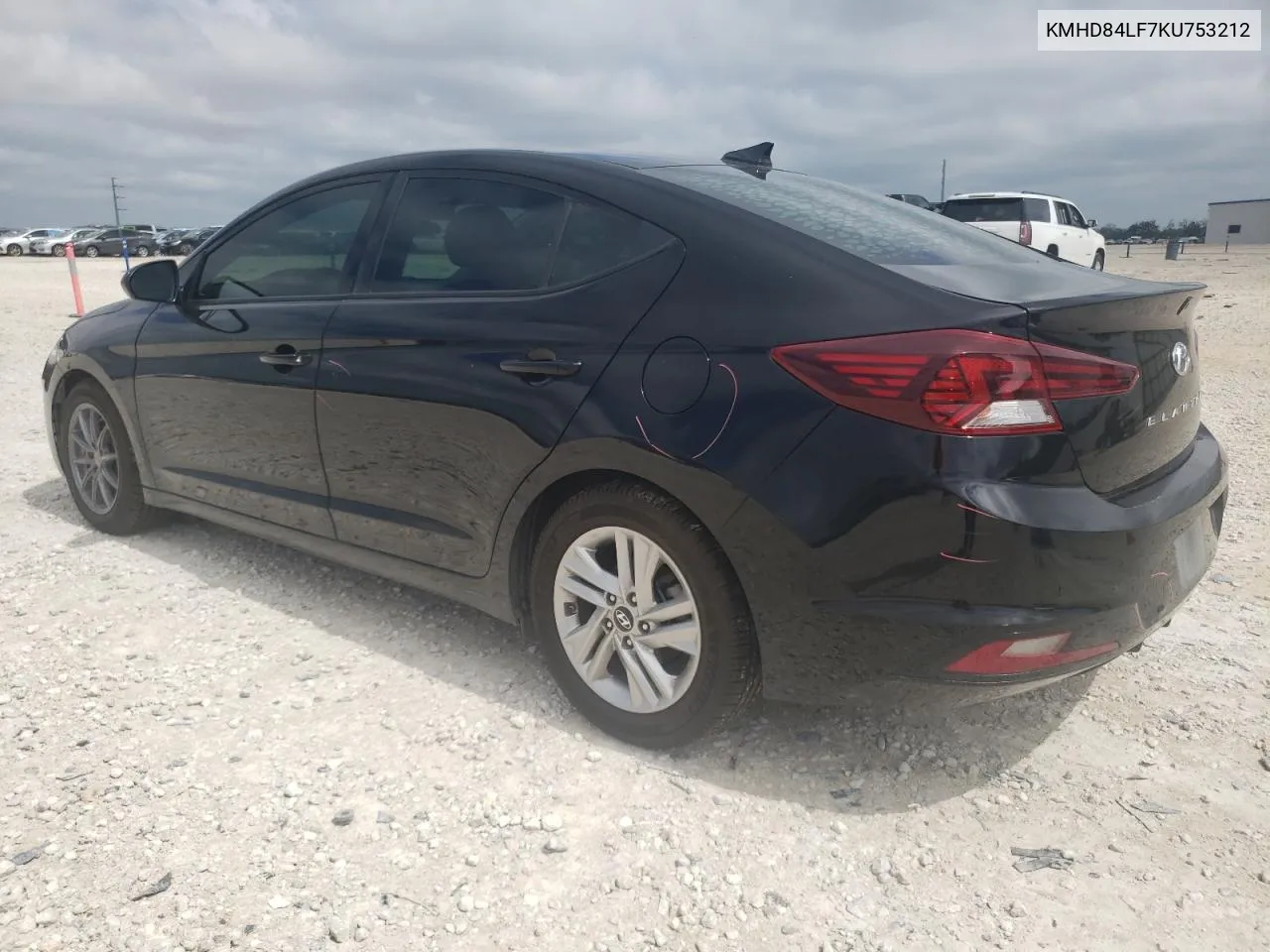 KMHD84LF7KU753212 2019 Hyundai Elantra Sel