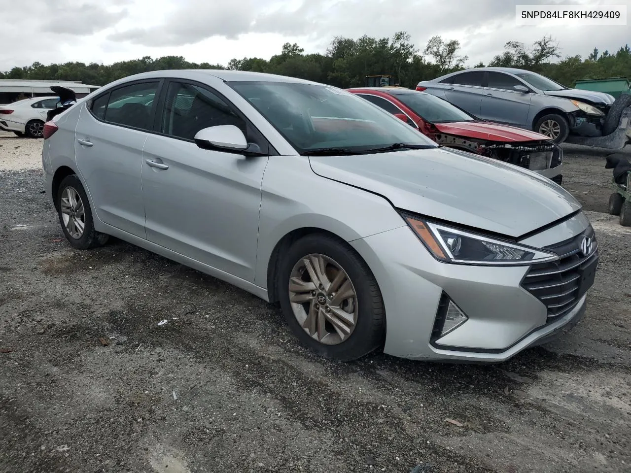 2019 Hyundai Elantra Sel VIN: 5NPD84LF8KH429409 Lot: 70042474