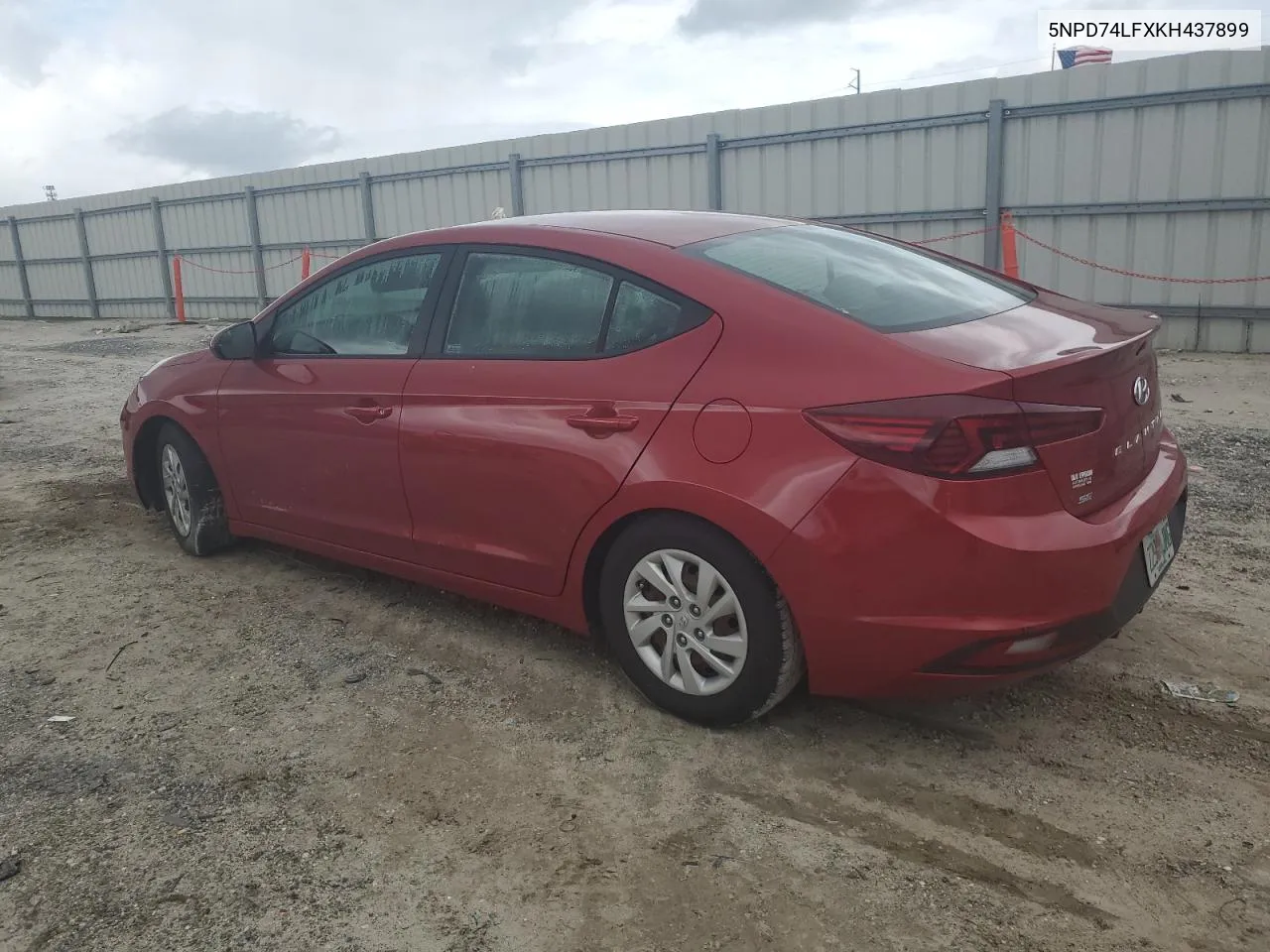 5NPD74LFXKH437899 2019 Hyundai Elantra Se