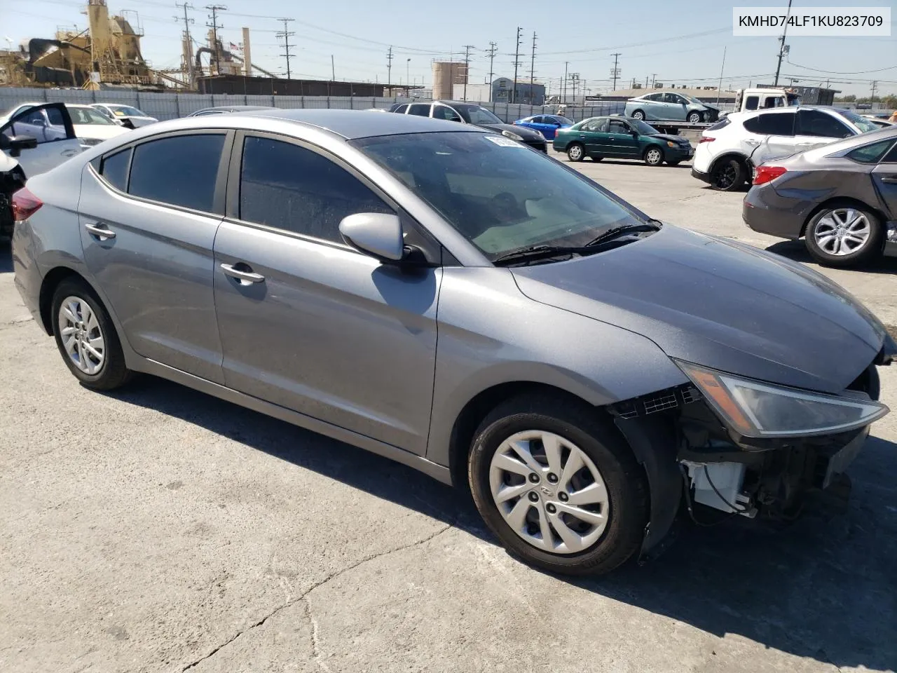 2019 Hyundai Elantra Se VIN: KMHD74LF1KU823709 Lot: 70136854