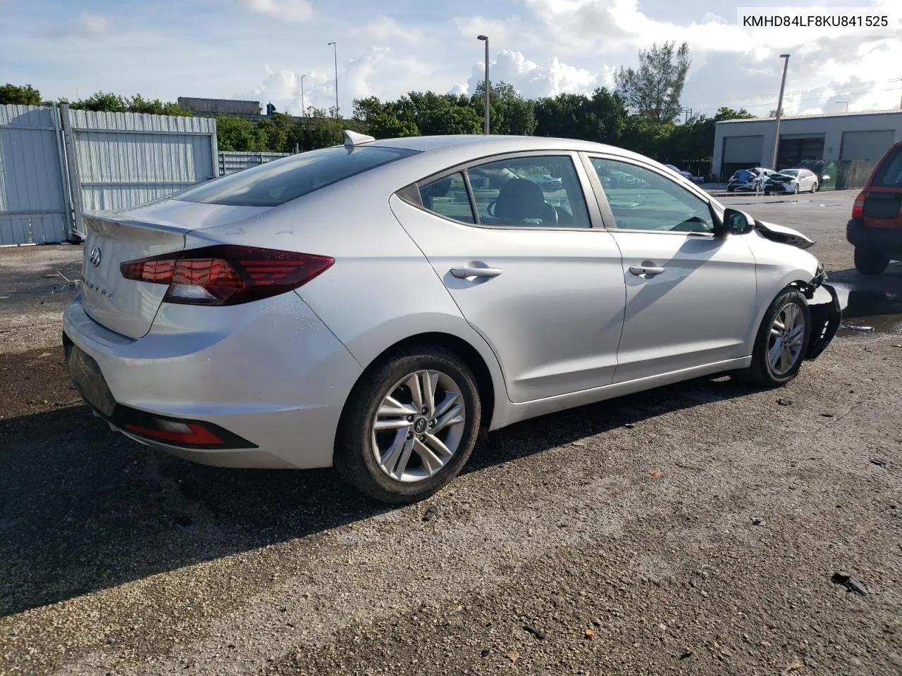 2019 Hyundai Elantra Sel VIN: KMHD84LF8KU841525 Lot: 70166644