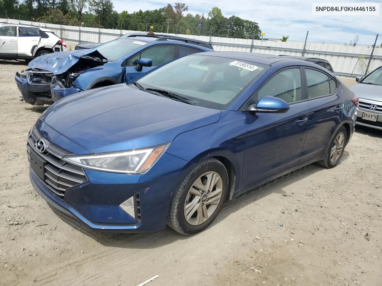 5NPD84LF0KH446155 2019 Hyundai Elantra Sel