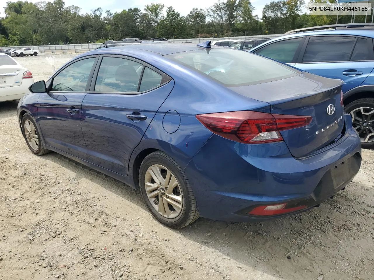 2019 Hyundai Elantra Sel VIN: 5NPD84LF0KH446155 Lot: 70186514