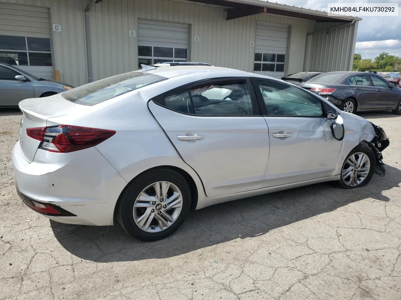 2019 Hyundai Elantra Sel VIN: KMHD84LF4KU730292 Lot: 70197904