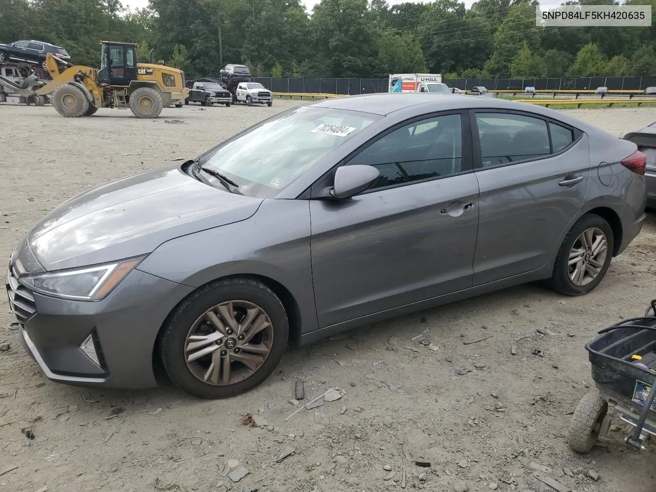 5NPD84LF5KH420635 2019 Hyundai Elantra Sel