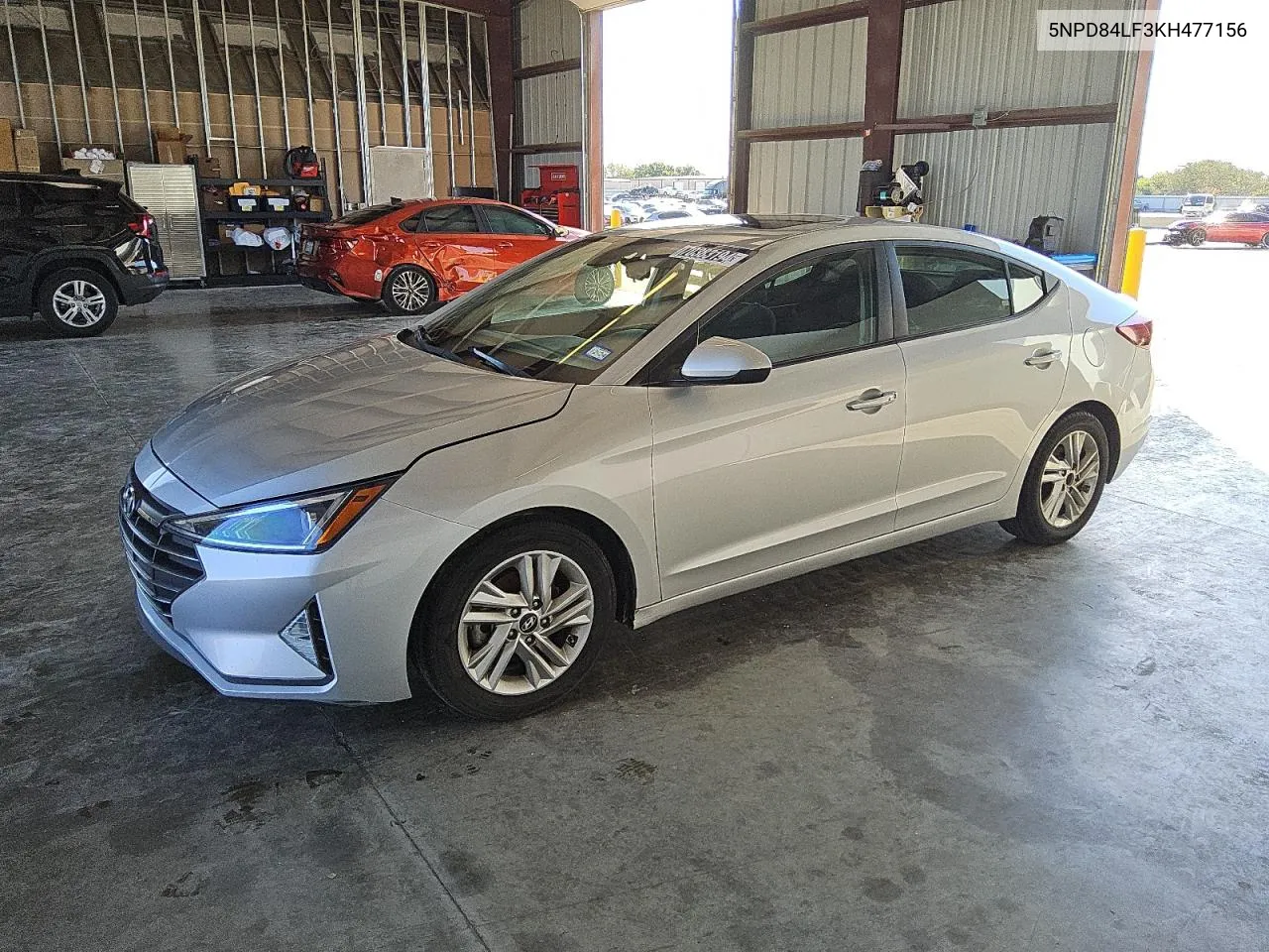 2019 Hyundai Elantra Sel VIN: 5NPD84LF3KH477156 Lot: 70383194