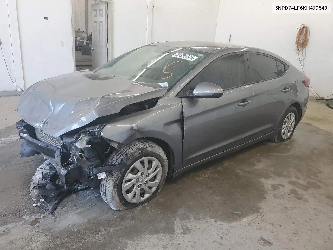 2019 Hyundai Elantra Se VIN: 5NPD74LF6KH479549 Lot: 70383834