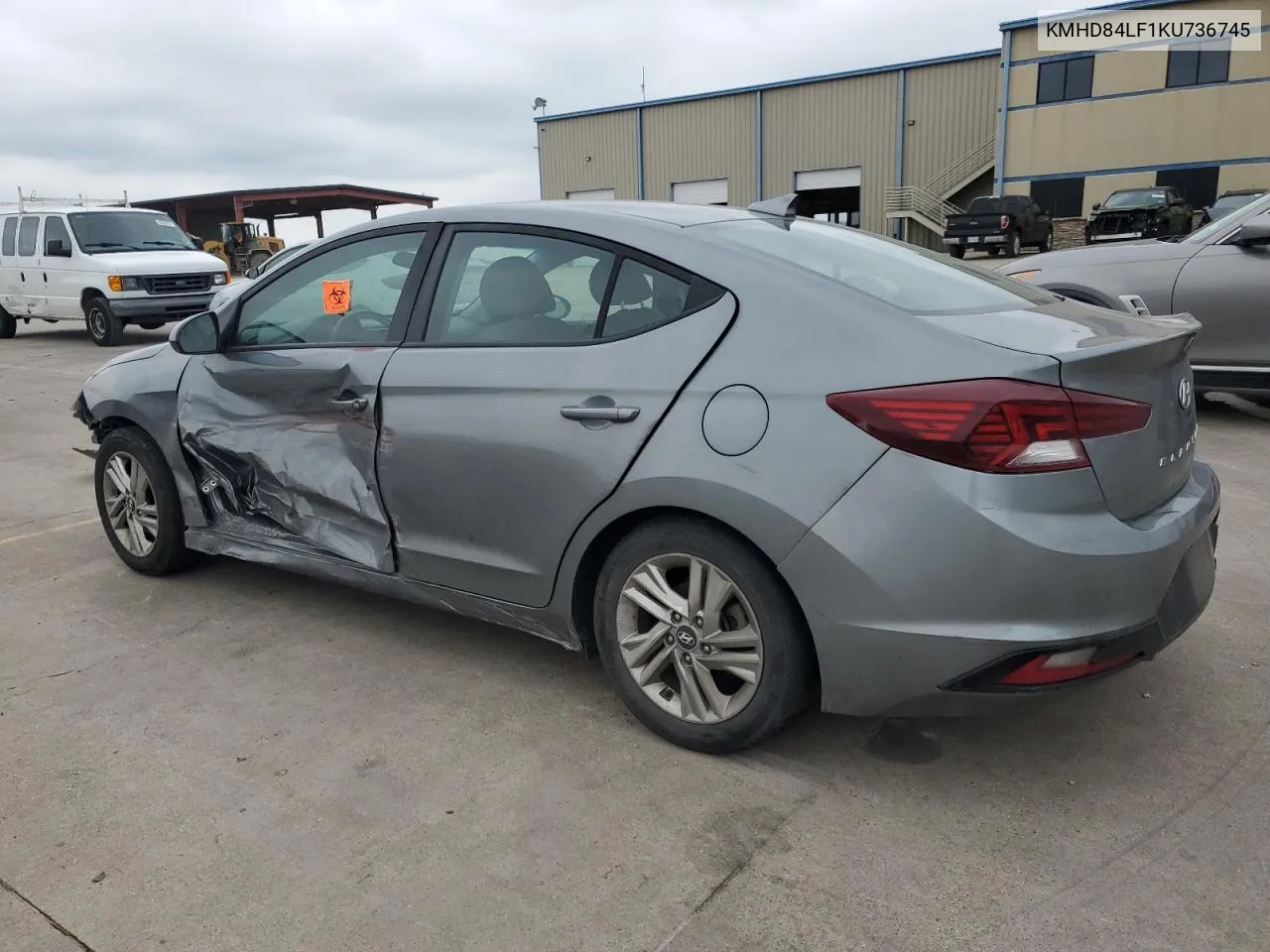 KMHD84LF1KU736745 2019 Hyundai Elantra Sel