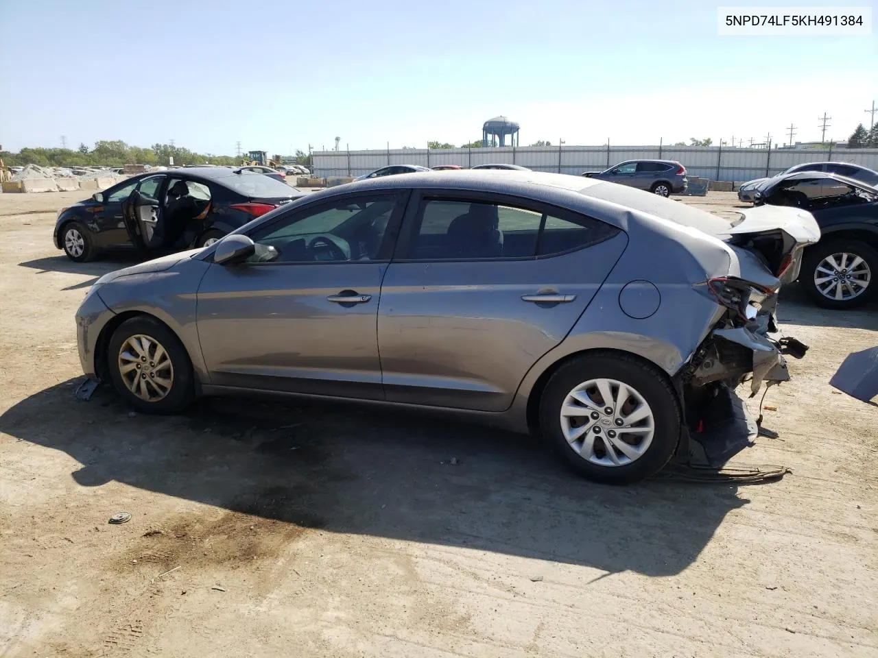 2019 Hyundai Elantra Se VIN: 5NPD74LF5KH491384 Lot: 70440634