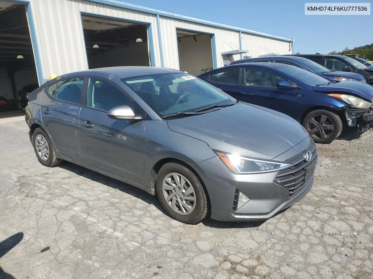 2019 Hyundai Elantra Se VIN: KMHD74LF6KU777536 Lot: 70469874