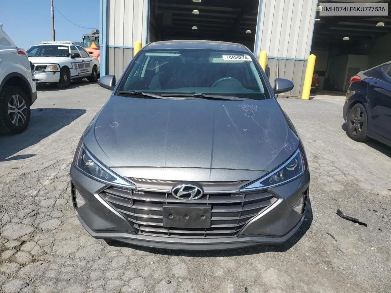 2019 Hyundai Elantra Se VIN: KMHD74LF6KU777536 Lot: 70469874