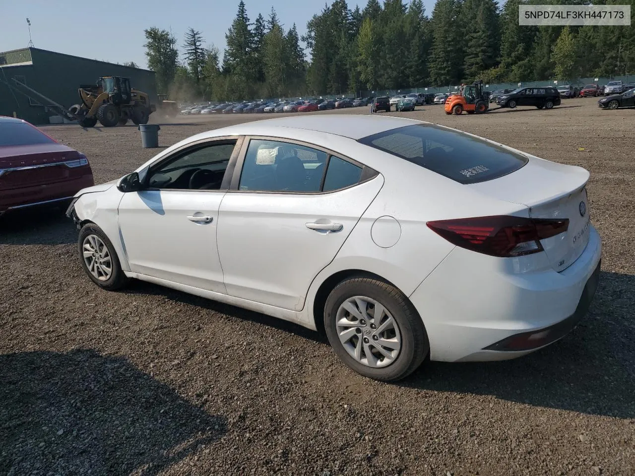 5NPD74LF3KH447173 2019 Hyundai Elantra Se