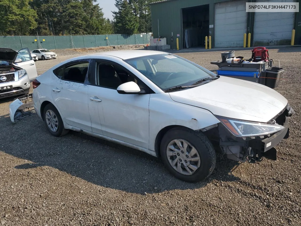 5NPD74LF3KH447173 2019 Hyundai Elantra Se