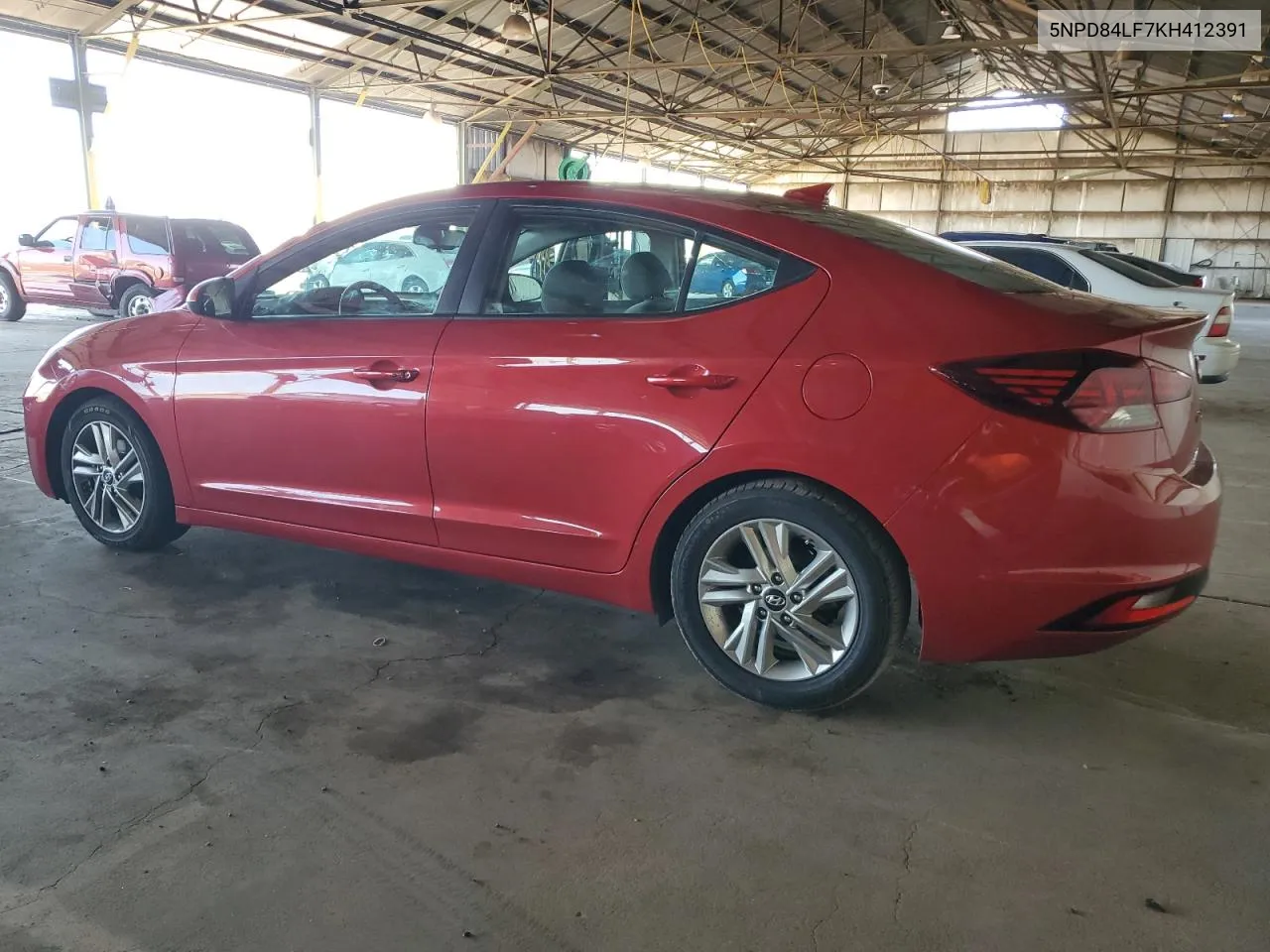 2019 Hyundai Elantra Sel VIN: 5NPD84LF7KH412391 Lot: 70517434