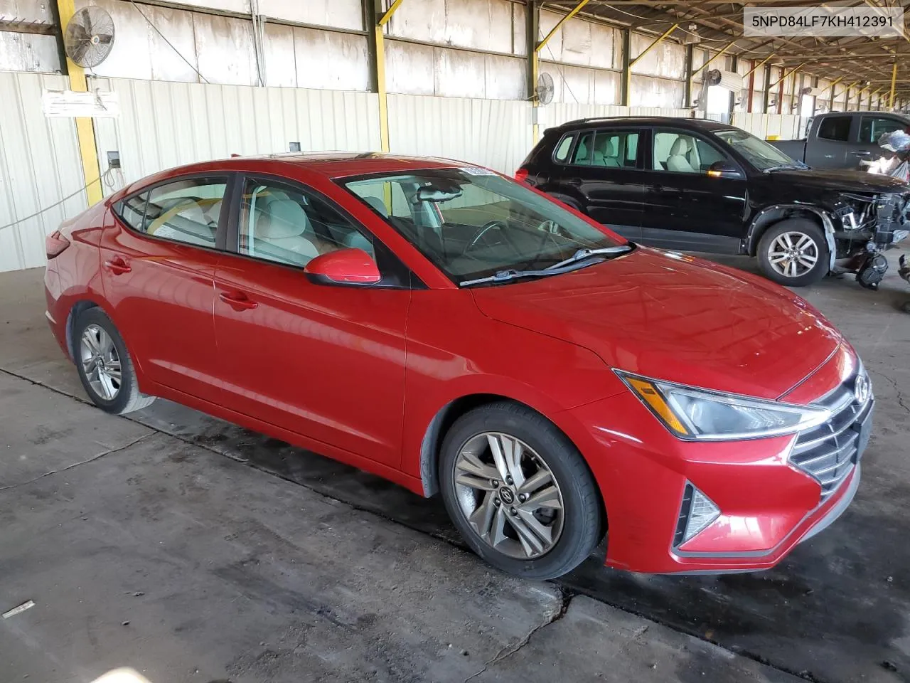 5NPD84LF7KH412391 2019 Hyundai Elantra Sel