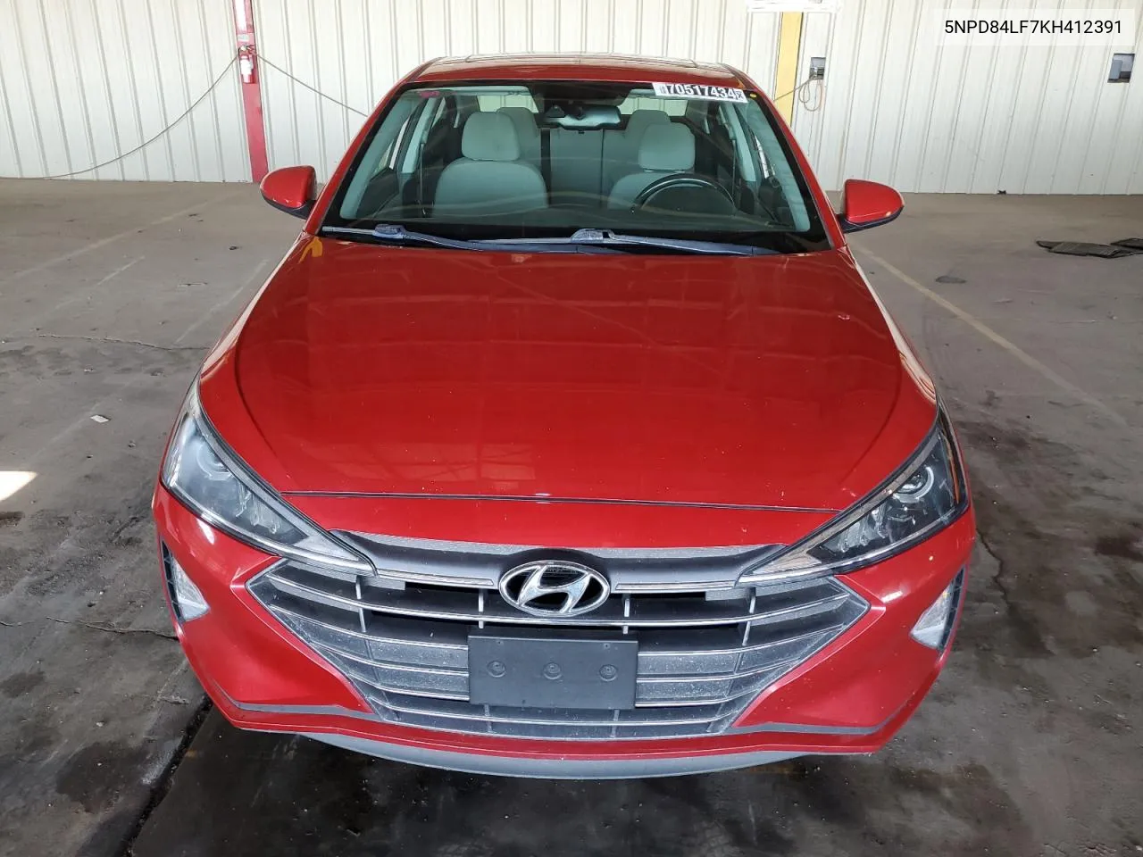 5NPD84LF7KH412391 2019 Hyundai Elantra Sel