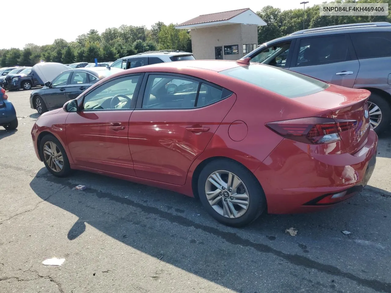 5NPD84LF4KH469406 2019 Hyundai Elantra Sel