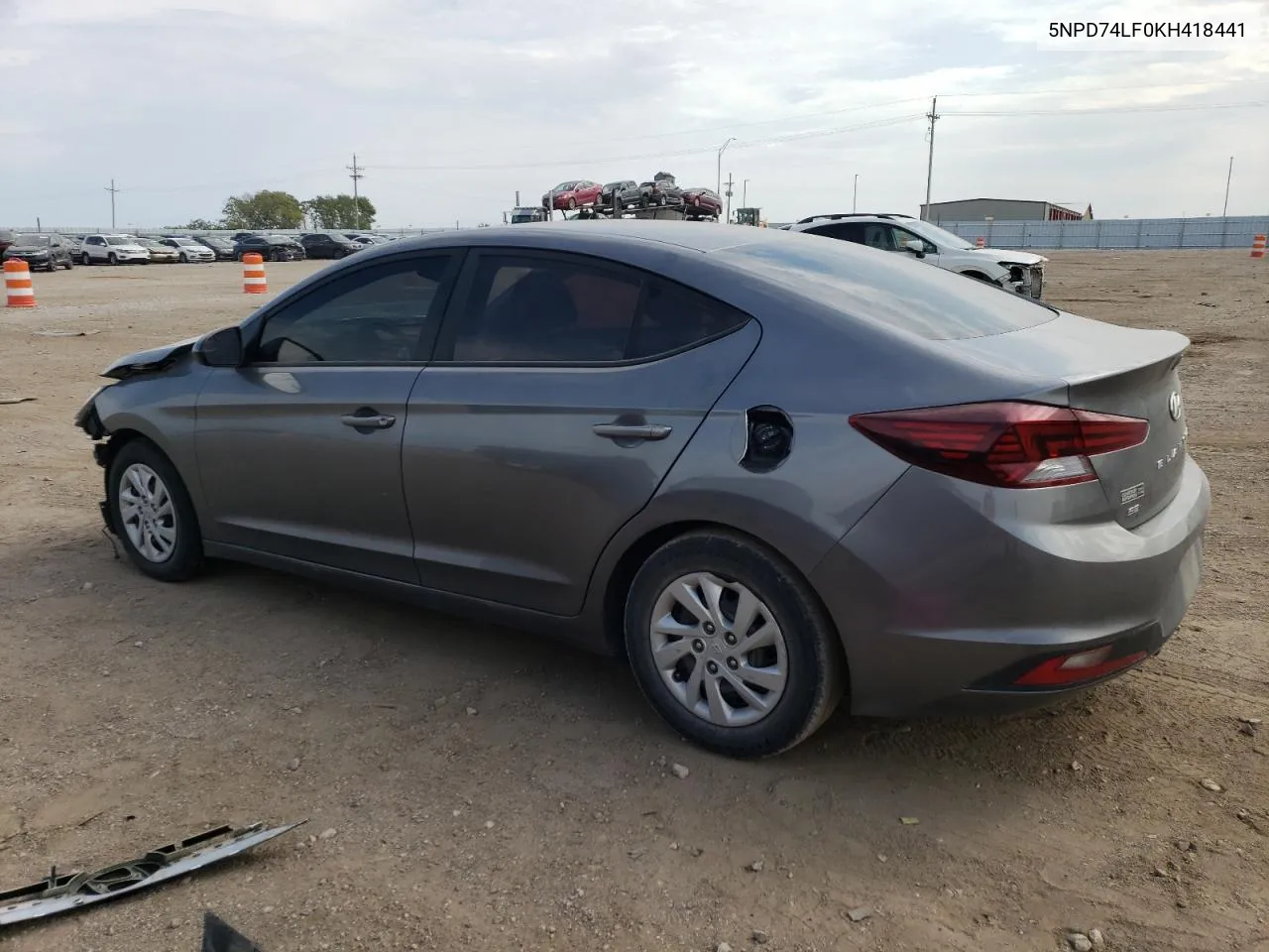 2019 Hyundai Elantra Se VIN: 5NPD74LF0KH418441 Lot: 70569754