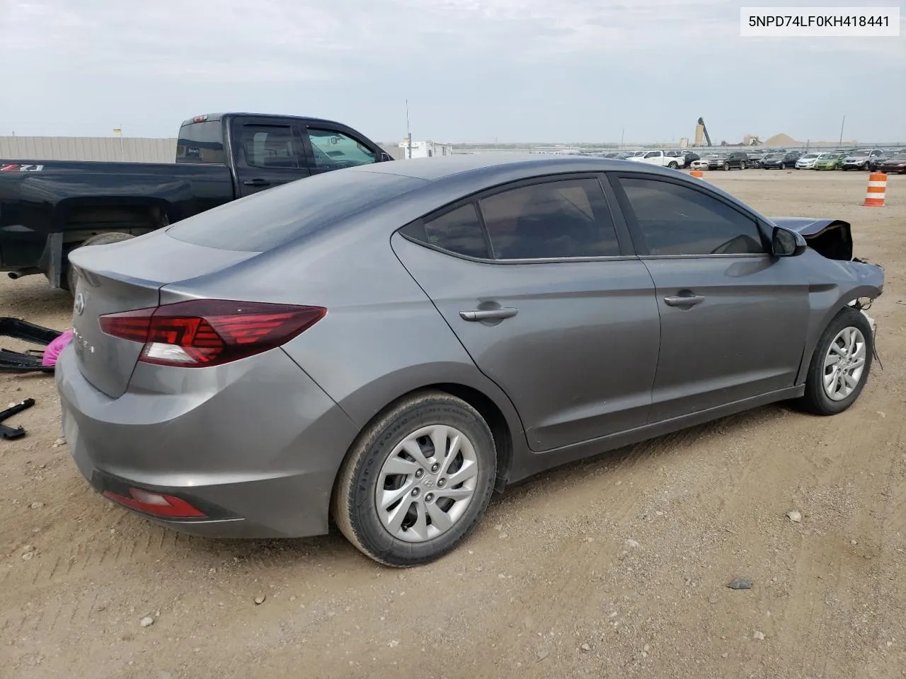 2019 Hyundai Elantra Se VIN: 5NPD74LF0KH418441 Lot: 70569754