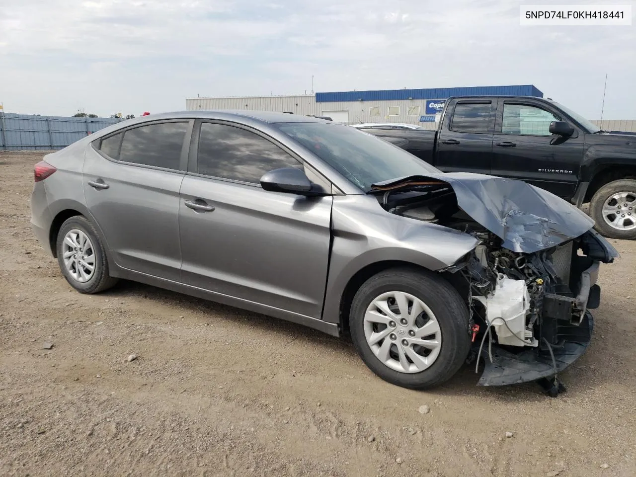 2019 Hyundai Elantra Se VIN: 5NPD74LF0KH418441 Lot: 70569754