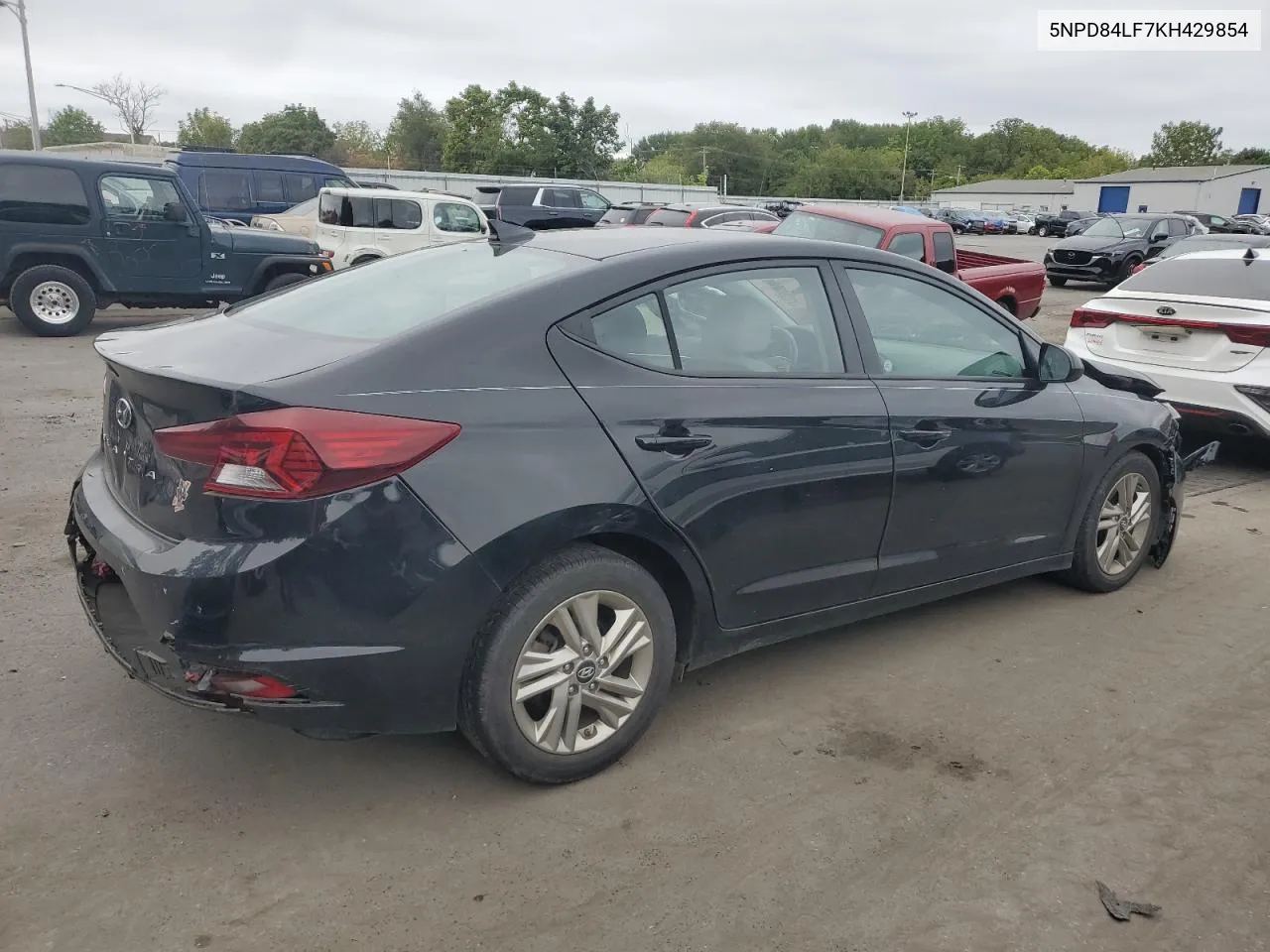 2019 Hyundai Elantra Sel VIN: 5NPD84LF7KH429854 Lot: 70591564