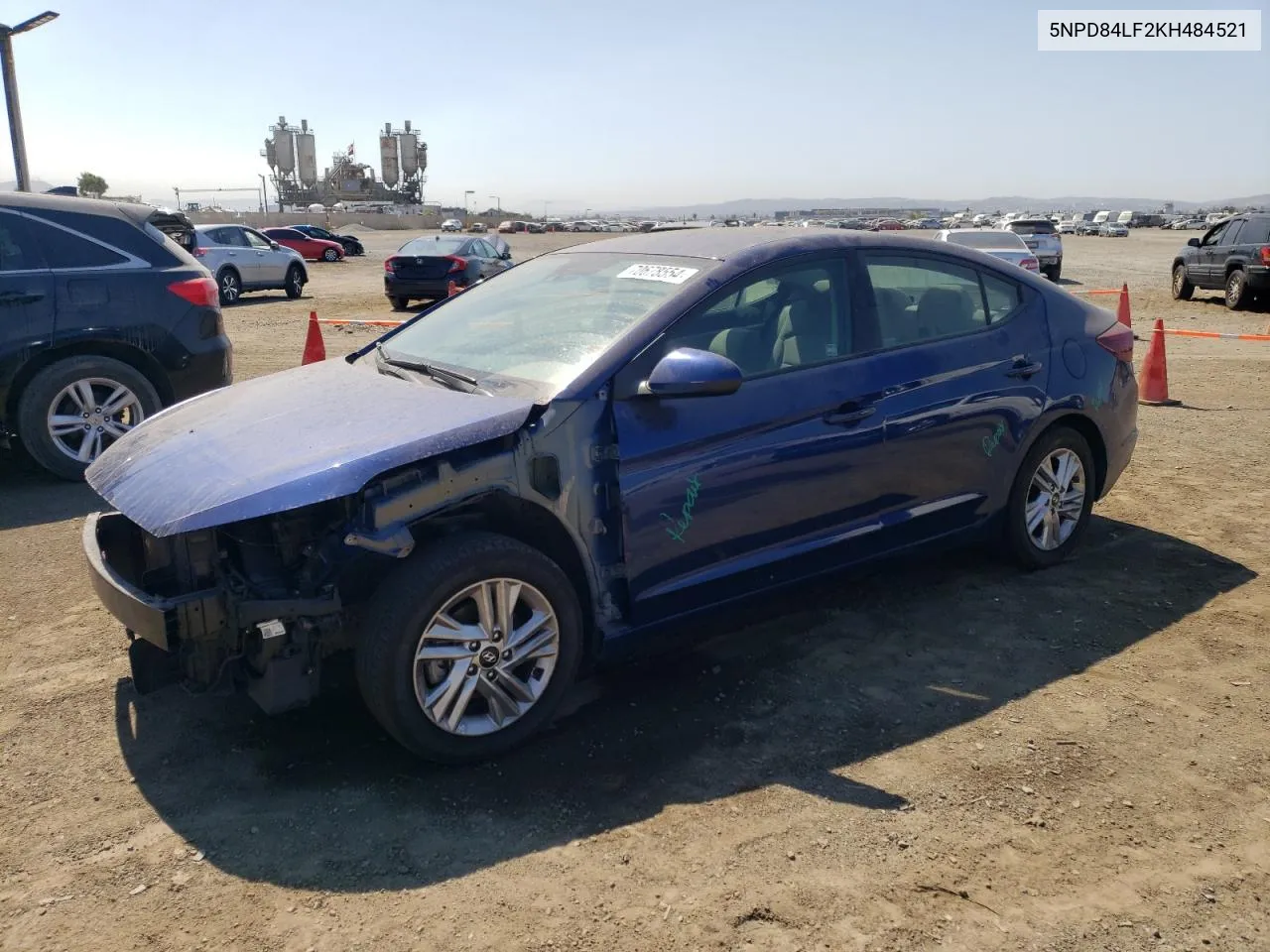 2019 Hyundai Elantra Sel VIN: 5NPD84LF2KH484521 Lot: 70678554