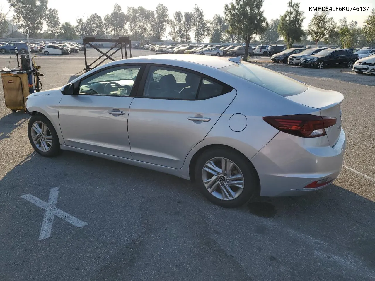 KMHD84LF6KU746137 2019 Hyundai Elantra Sel