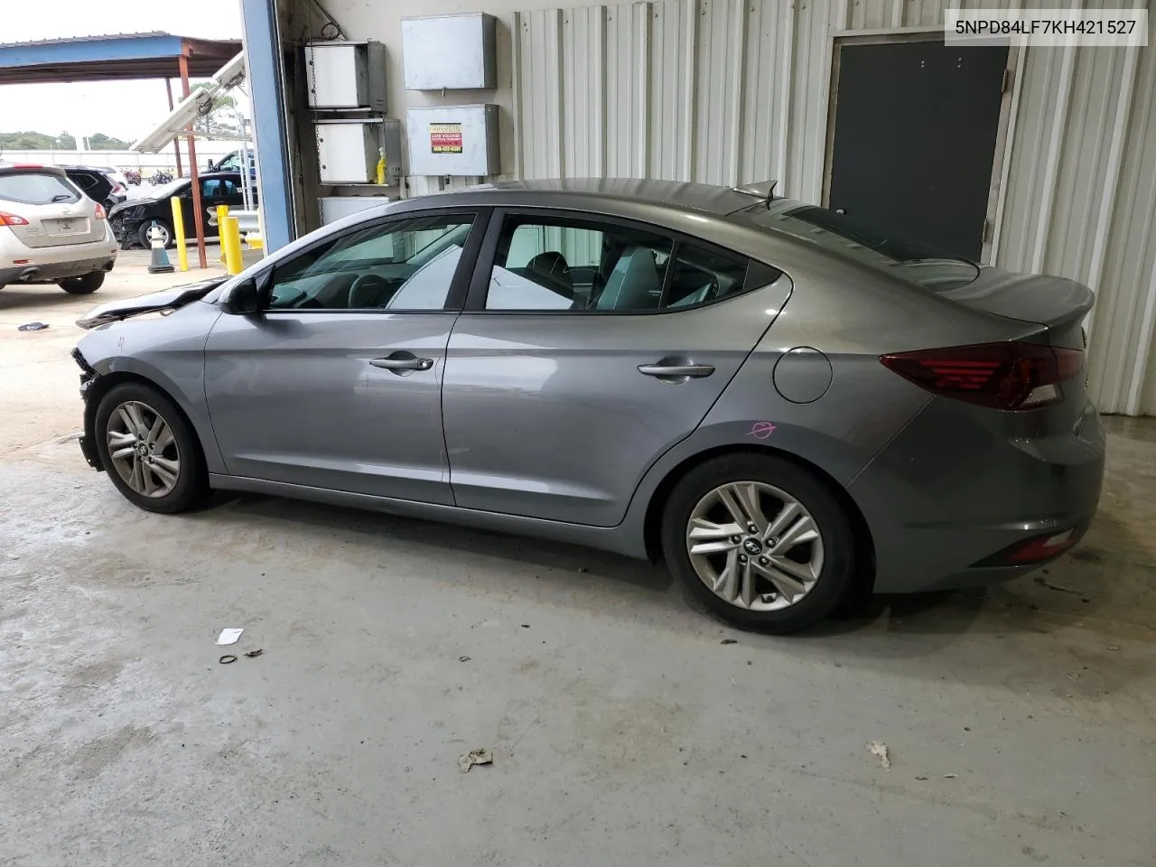 2019 Hyundai Elantra Sel VIN: 5NPD84LF7KH421527 Lot: 70763794