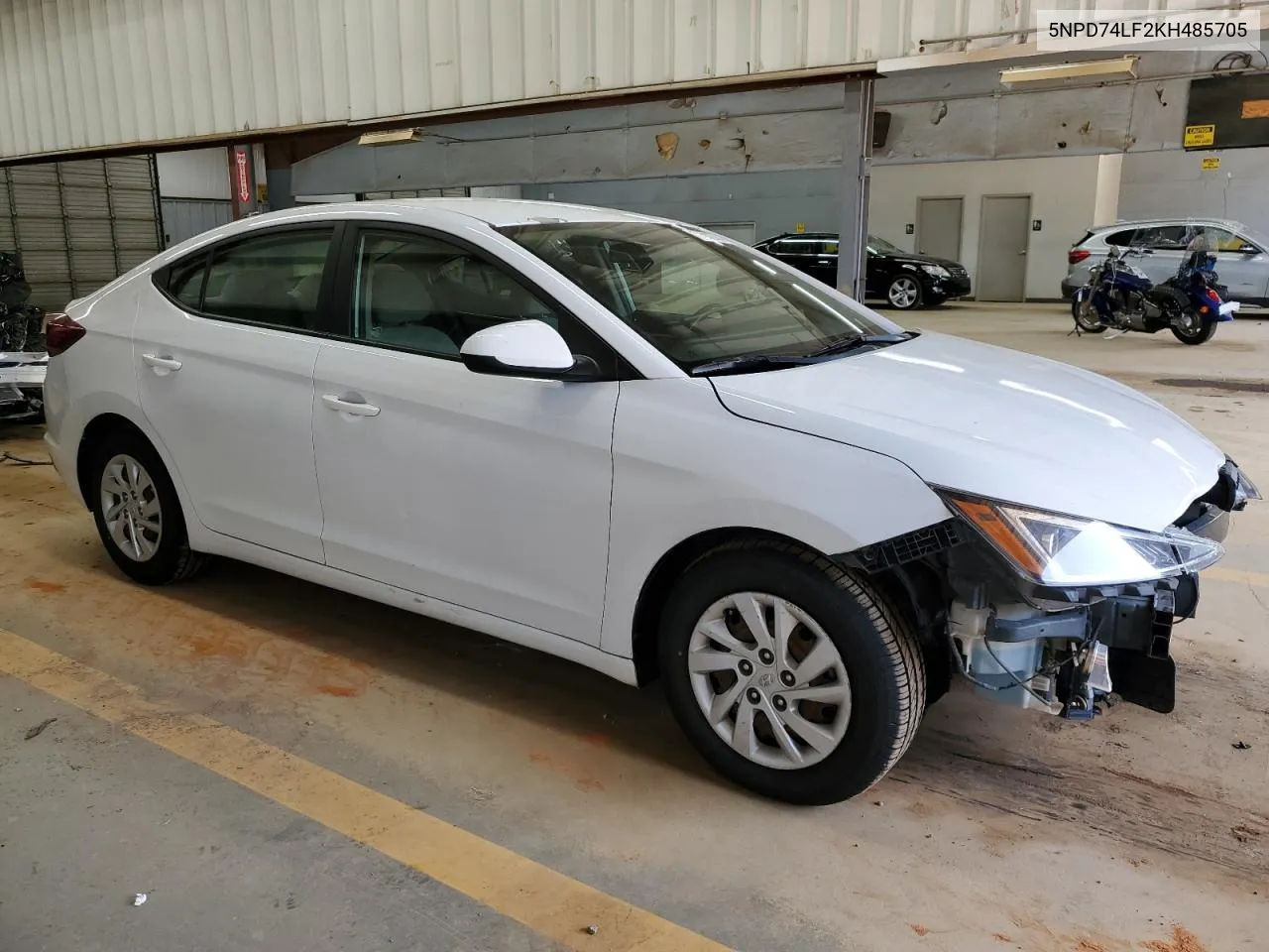 5NPD74LF2KH485705 2019 Hyundai Elantra Se