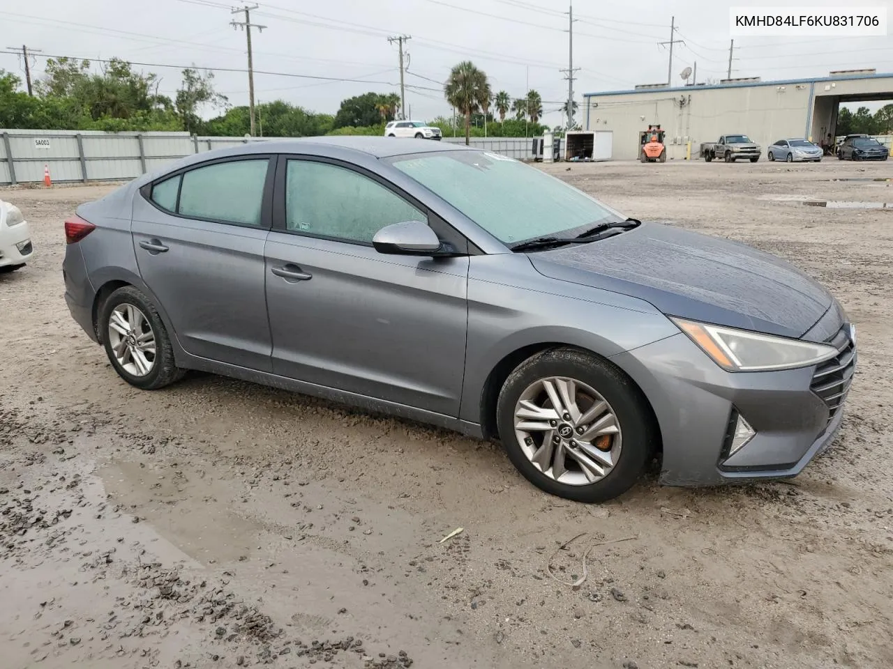 KMHD84LF6KU831706 2019 Hyundai Elantra Sel