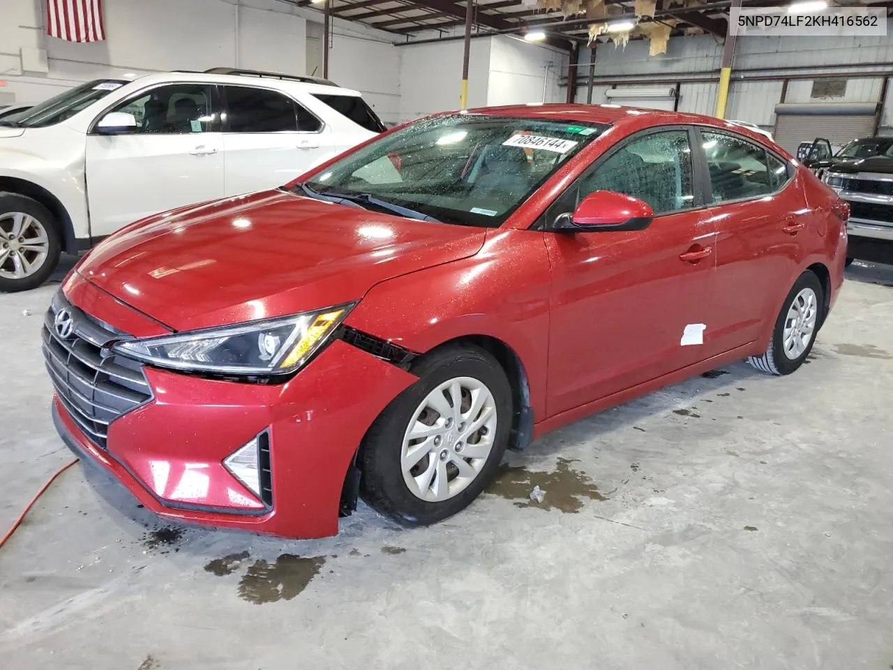 2019 Hyundai Elantra Se VIN: 5NPD74LF2KH416562 Lot: 70846144