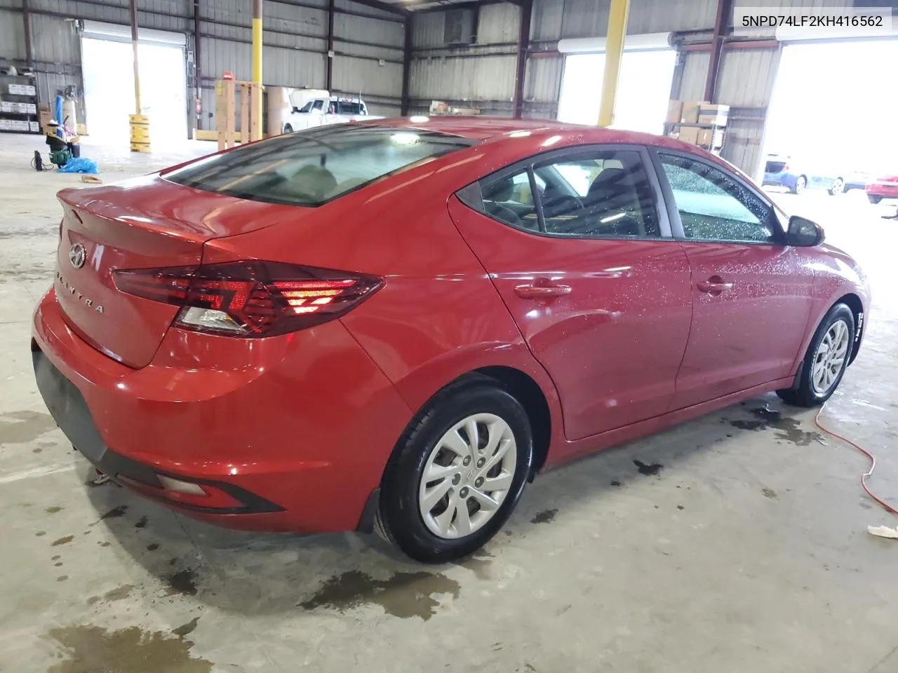 2019 Hyundai Elantra Se VIN: 5NPD74LF2KH416562 Lot: 70846144