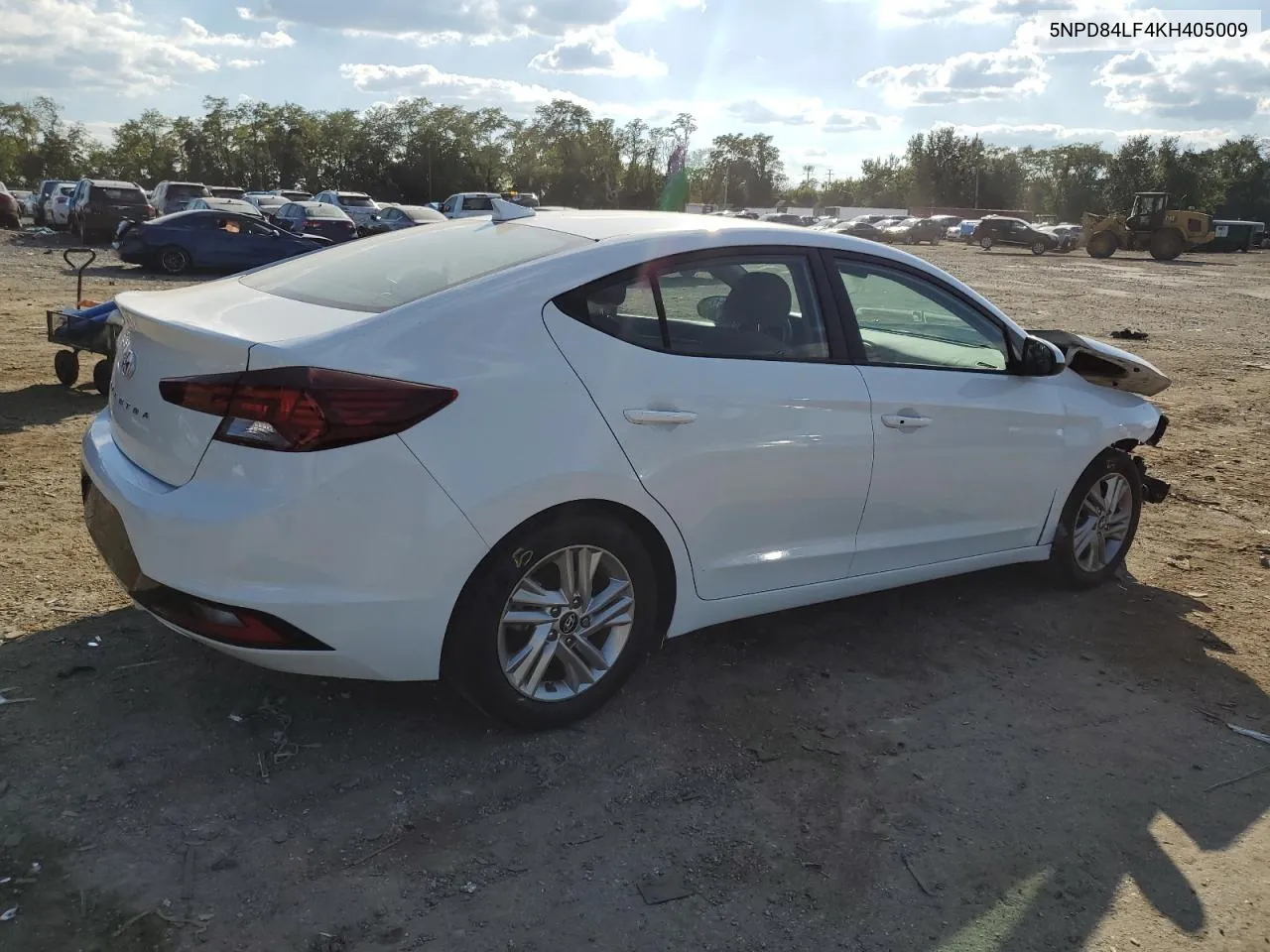 2019 Hyundai Elantra Sel VIN: 5NPD84LF4KH405009 Lot: 70931574