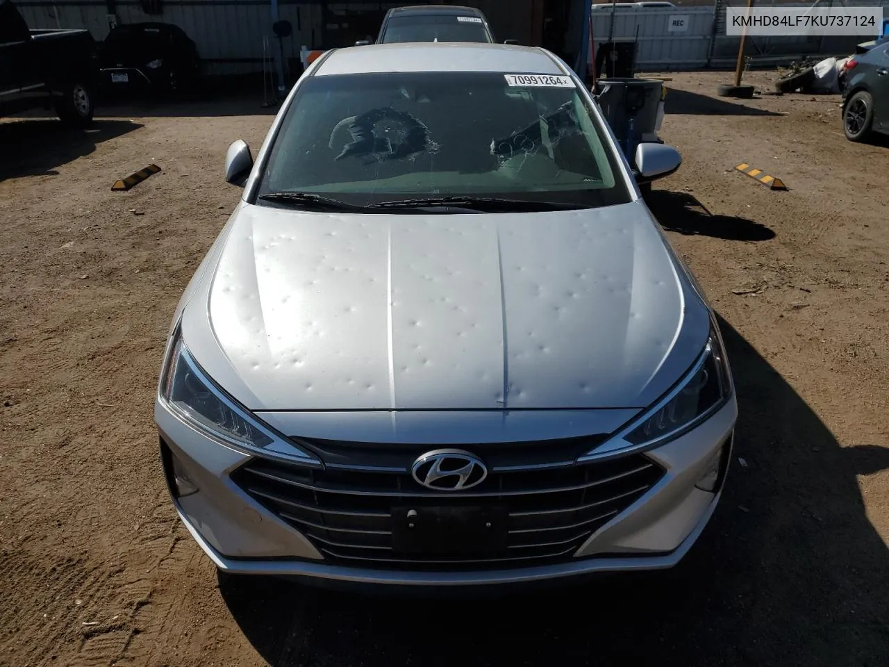 KMHD84LF7KU737124 2019 Hyundai Elantra Sel