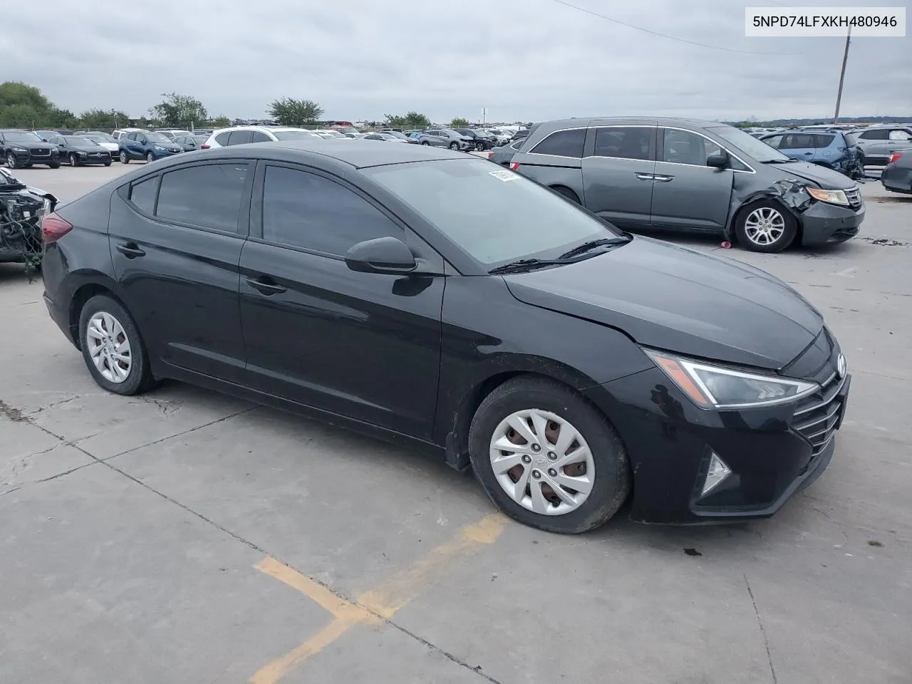 5NPD74LFXKH480946 2019 Hyundai Elantra Se