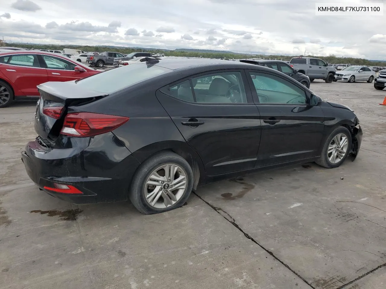 KMHD84LF7KU731100 2019 Hyundai Elantra Sel