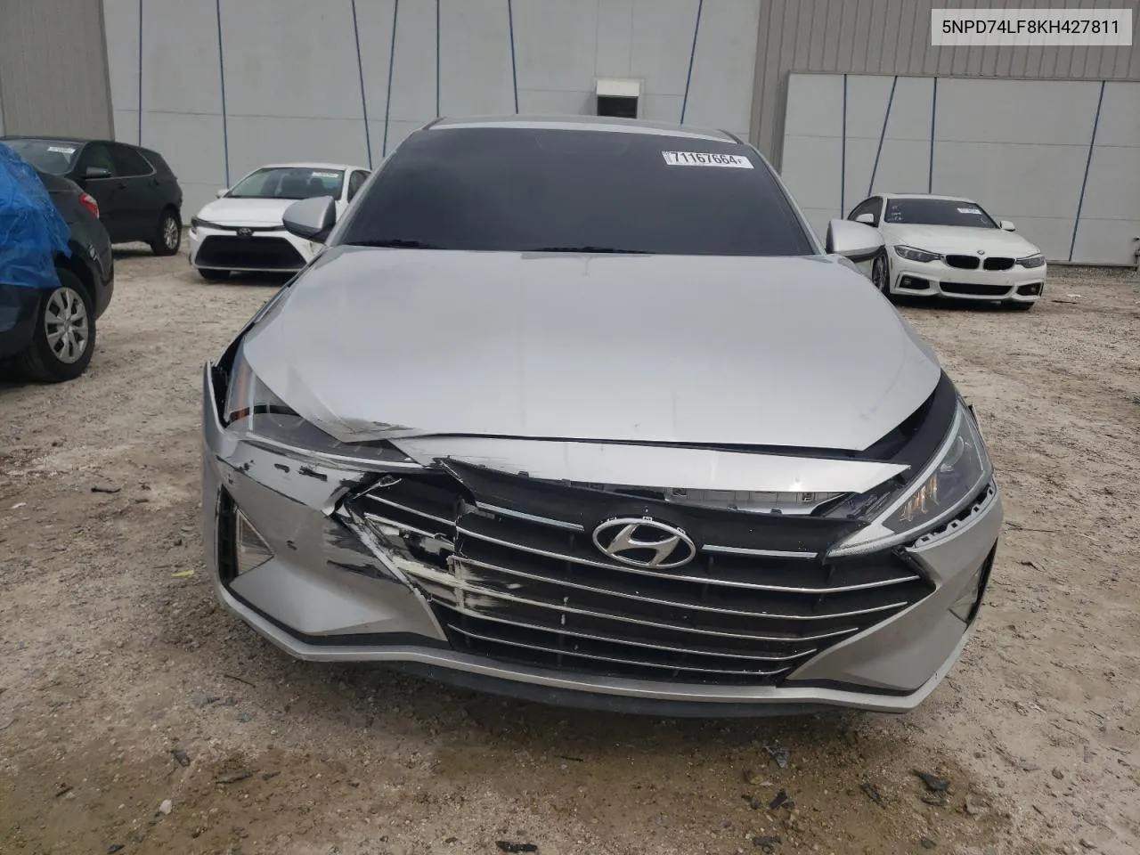 2019 Hyundai Elantra Se VIN: 5NPD74LF8KH427811 Lot: 71167664