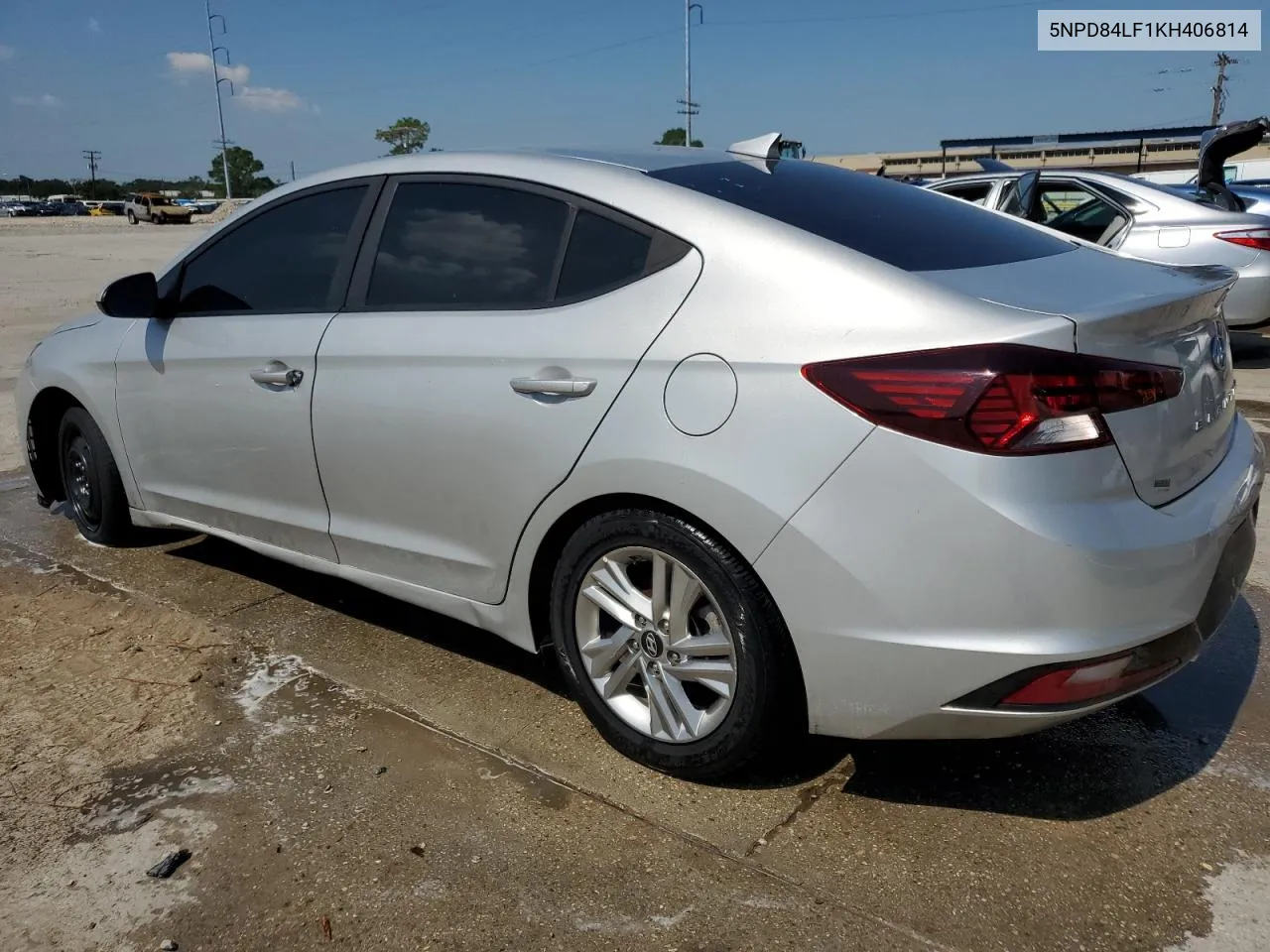 2019 Hyundai Elantra Sel VIN: 5NPD84LF1KH406814 Lot: 71185134