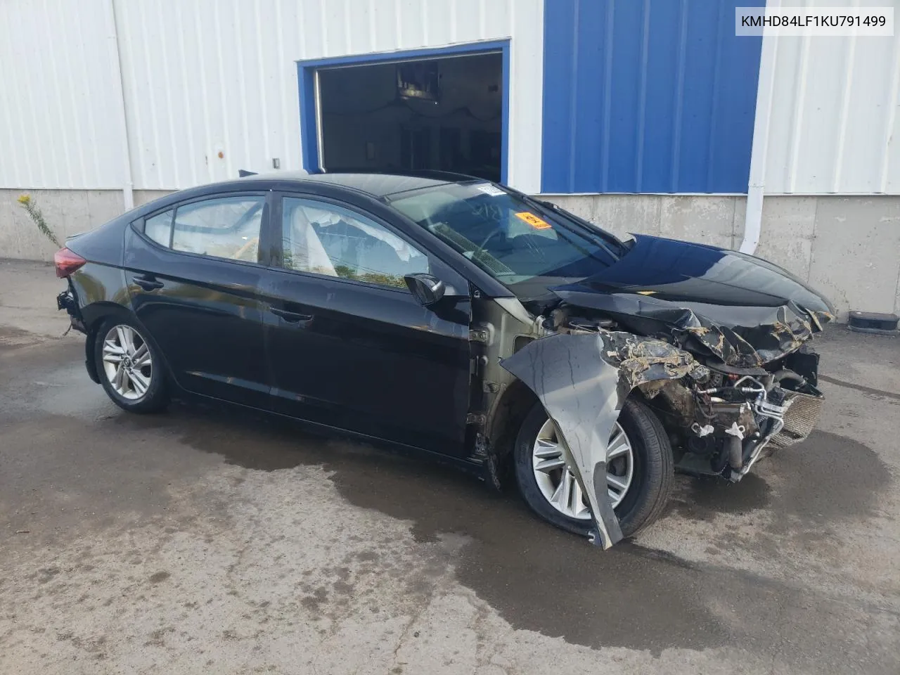 2019 Hyundai Elantra Sel VIN: KMHD84LF1KU791499 Lot: 71236254