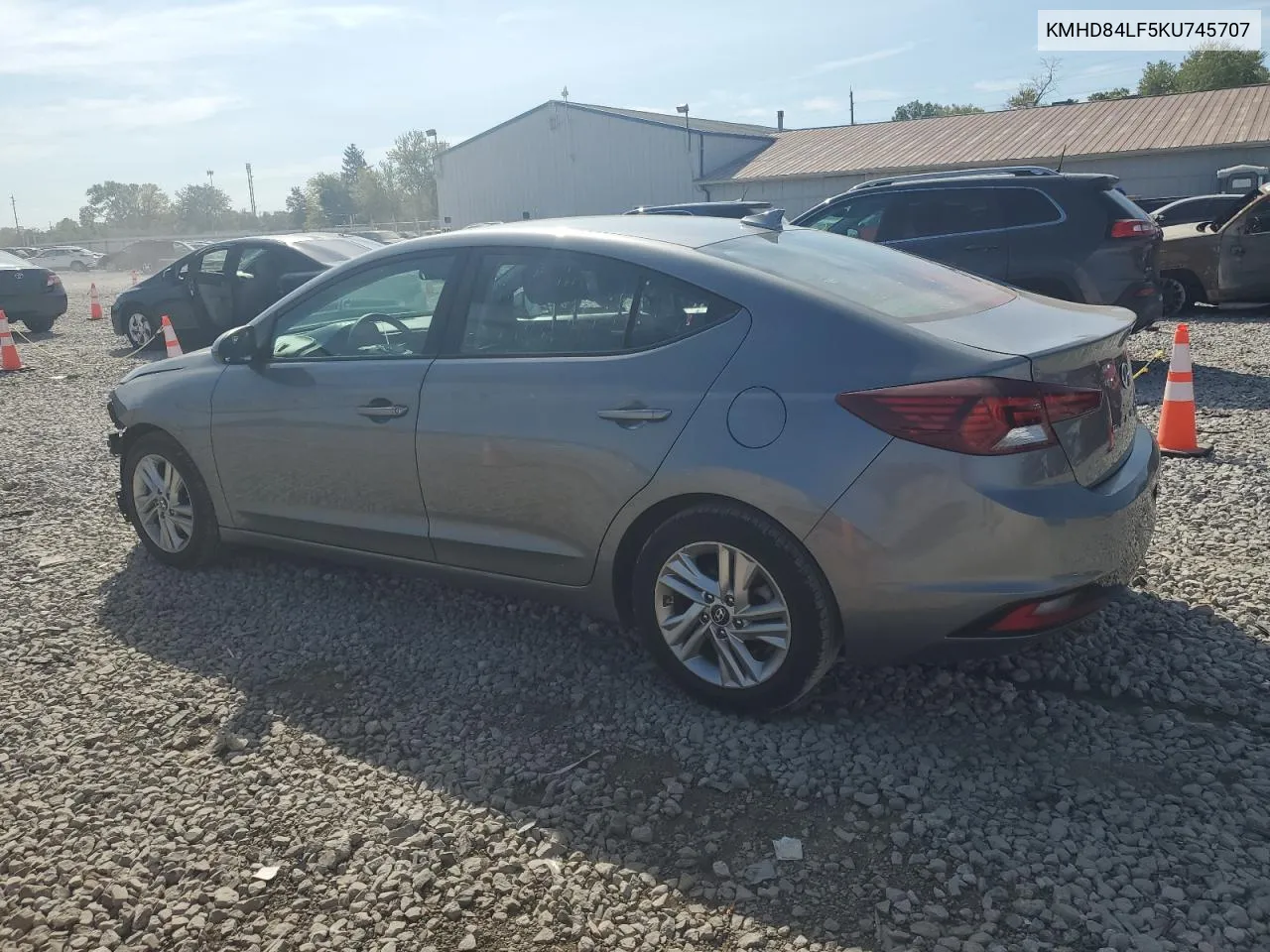 KMHD84LF5KU745707 2019 Hyundai Elantra Sel