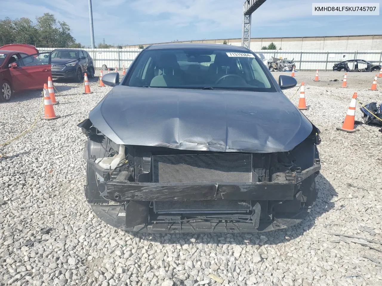 KMHD84LF5KU745707 2019 Hyundai Elantra Sel