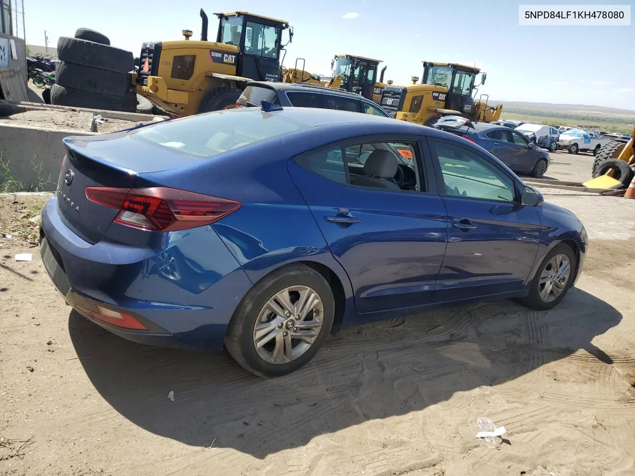 5NPD84LF1KH478080 2019 Hyundai Elantra Sel