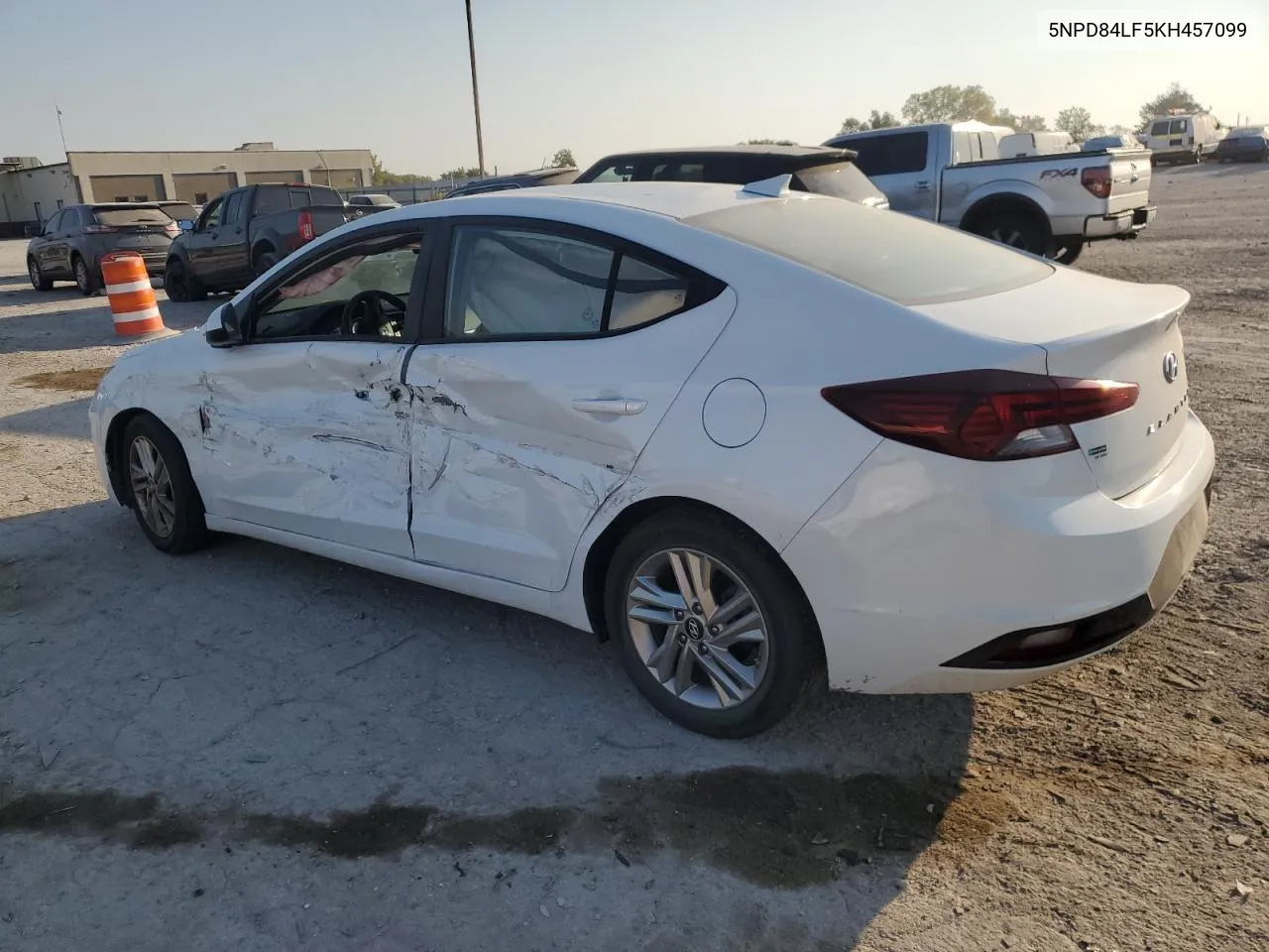 2019 Hyundai Elantra Sel VIN: 5NPD84LF5KH457099 Lot: 71409734