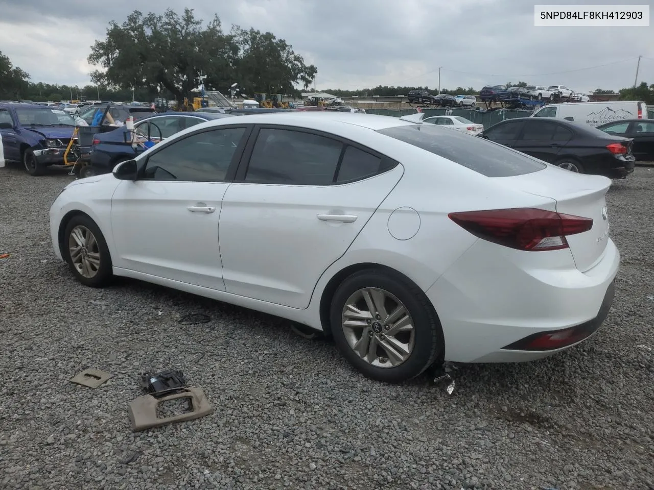 2019 Hyundai Elantra Sel VIN: 5NPD84LF8KH412903 Lot: 71453074