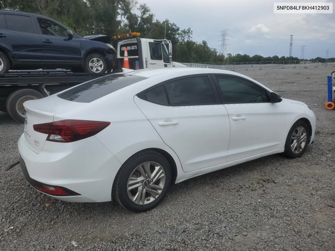 5NPD84LF8KH412903 2019 Hyundai Elantra Sel