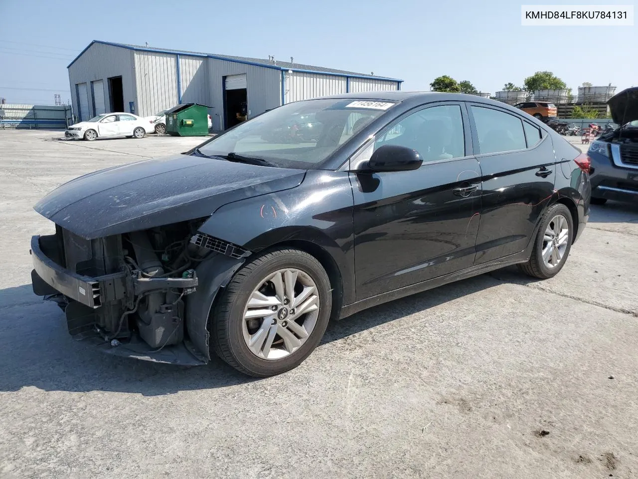 2019 Hyundai Elantra Sel VIN: KMHD84LF8KU784131 Lot: 71456164