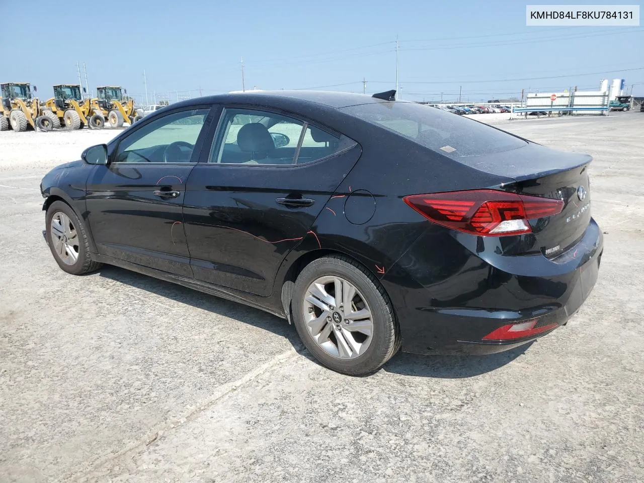 2019 Hyundai Elantra Sel VIN: KMHD84LF8KU784131 Lot: 71456164