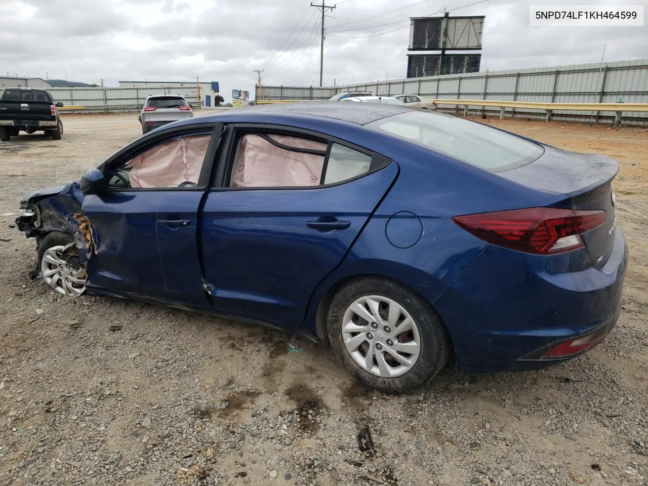 2019 Hyundai Elantra Se VIN: 5NPD74LF1KH464599 Lot: 71504094