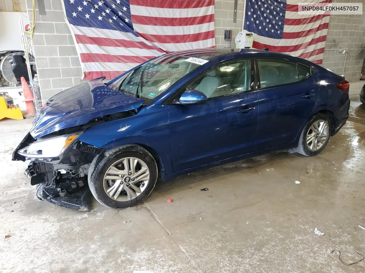 5NPD84LF0KH457057 2019 Hyundai Elantra Sel